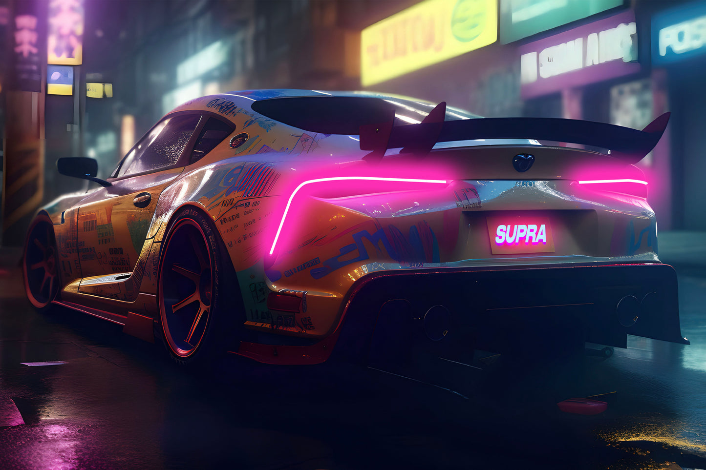 Supra Surge - Neon Frame