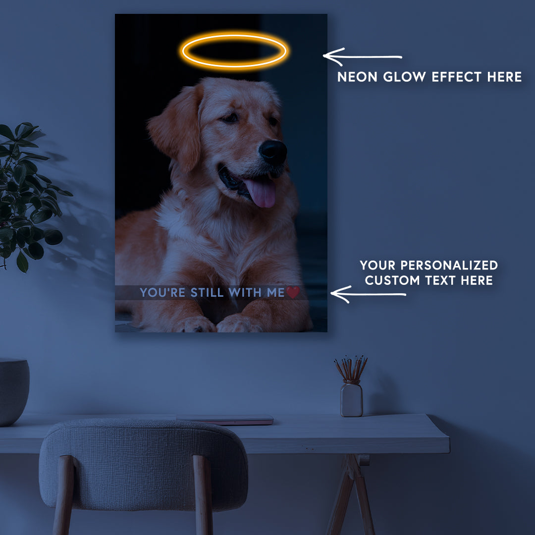 Neon Tribute Frame - Pets