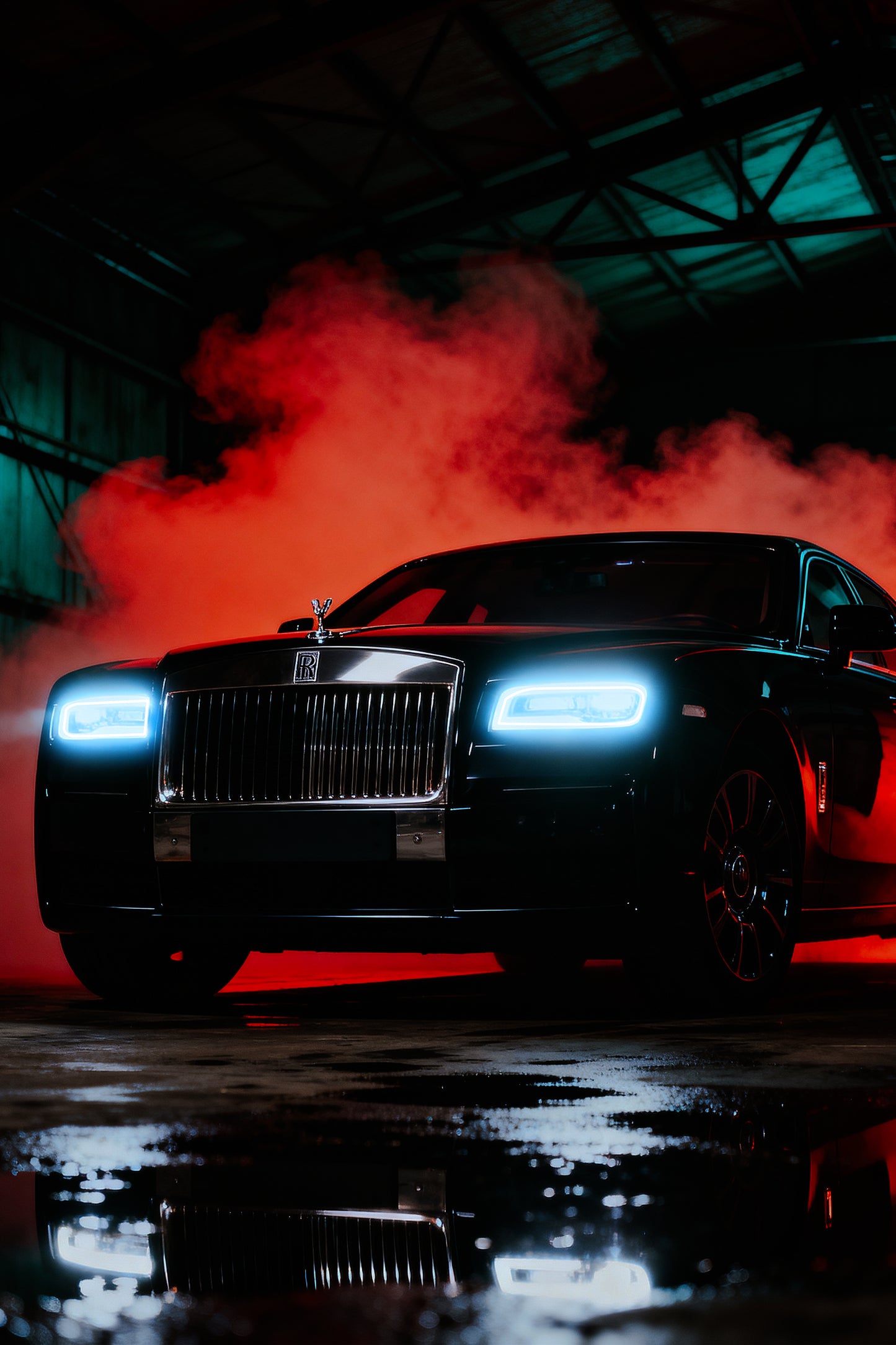 Midnight Monarch | Brutal Neon Acrylic Frame