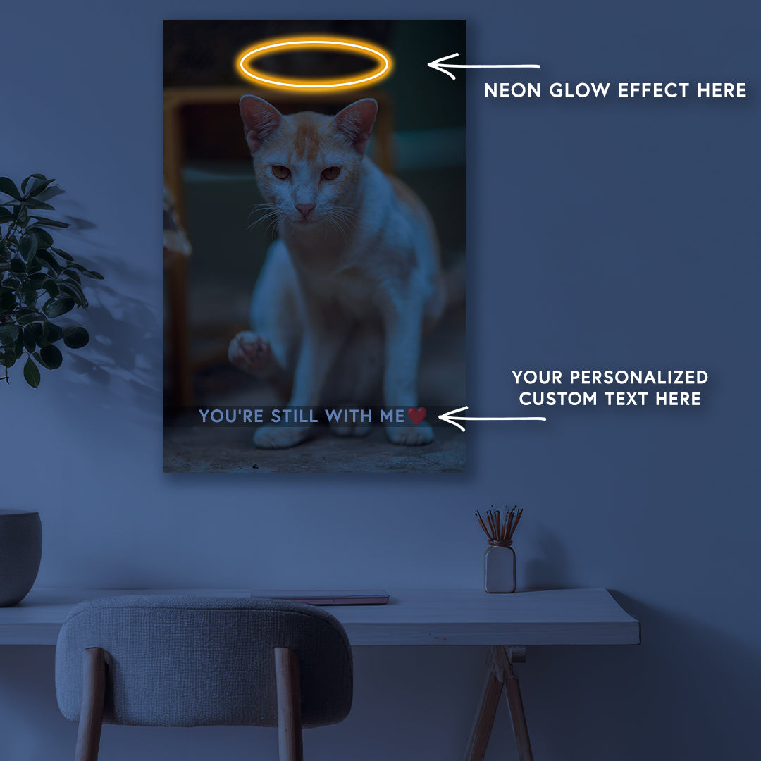 Neon Tribute Frame - Pets