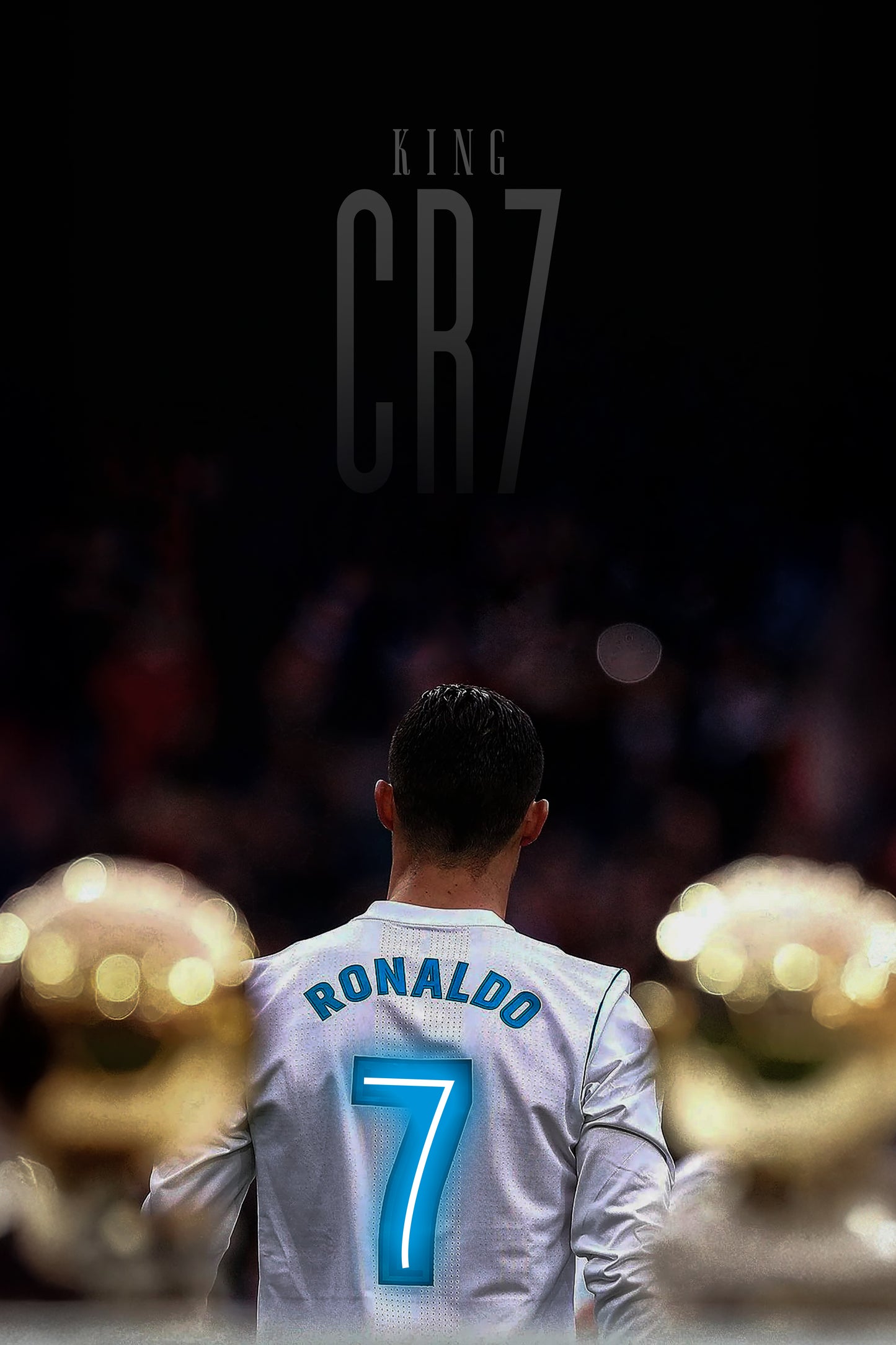 Ronaldo CR7- Neon Frame