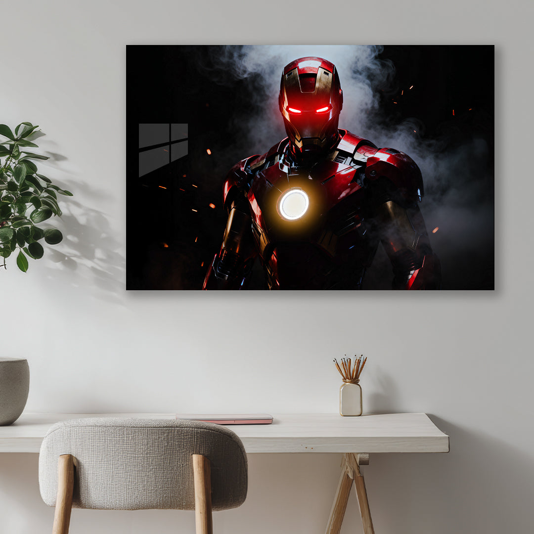 IronMan-Steel skin. Burning core. No hesitation.