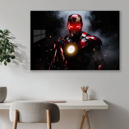 IronMan-Steel skin. Burning core. No hesitation.