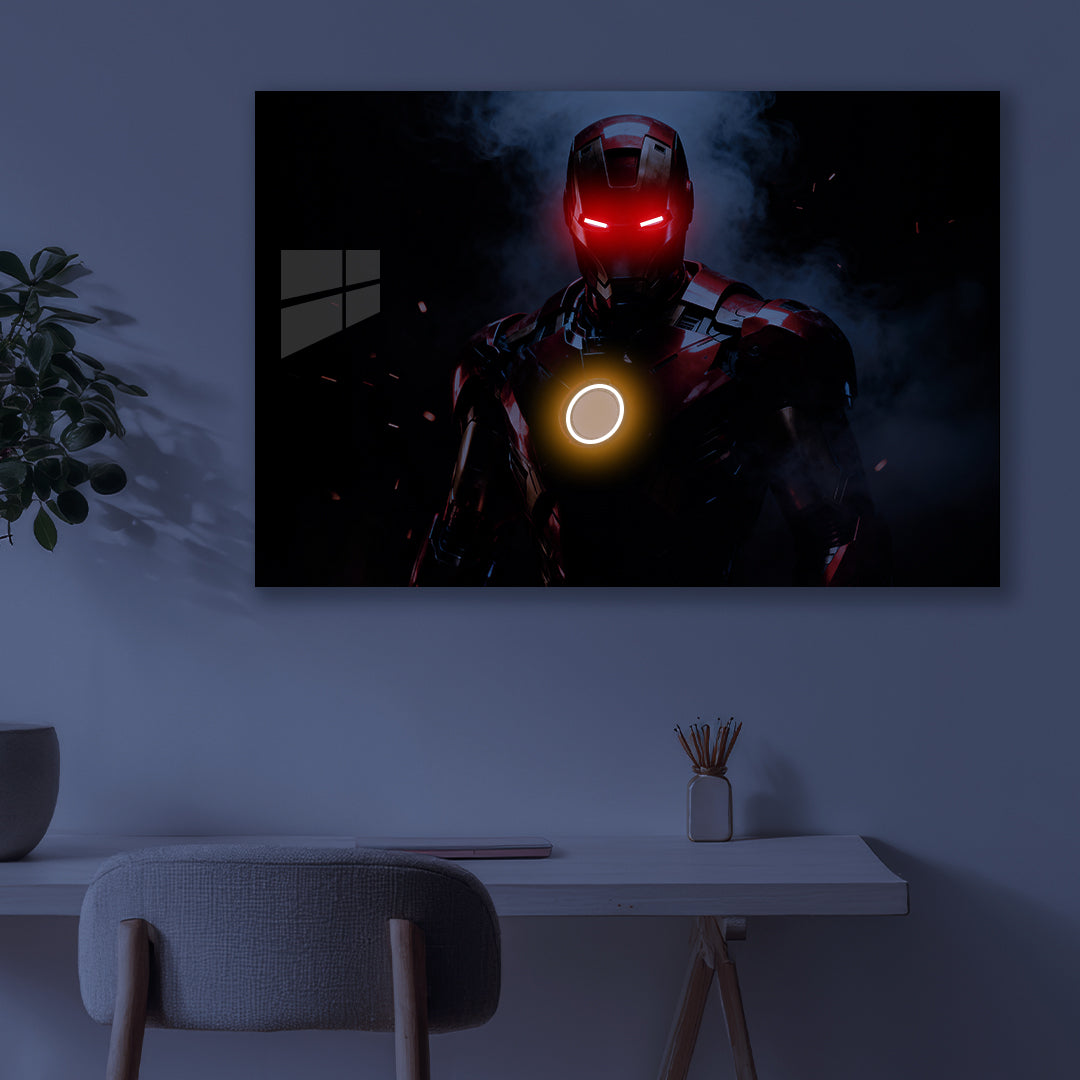 IronMan-Steel skin. Burning core. No hesitation.