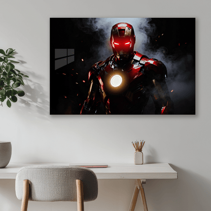 IronMan-Steel skin. Burning core. No hesitation.