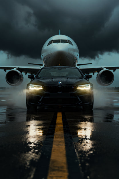 BMW VS Airbus - Neon Frame