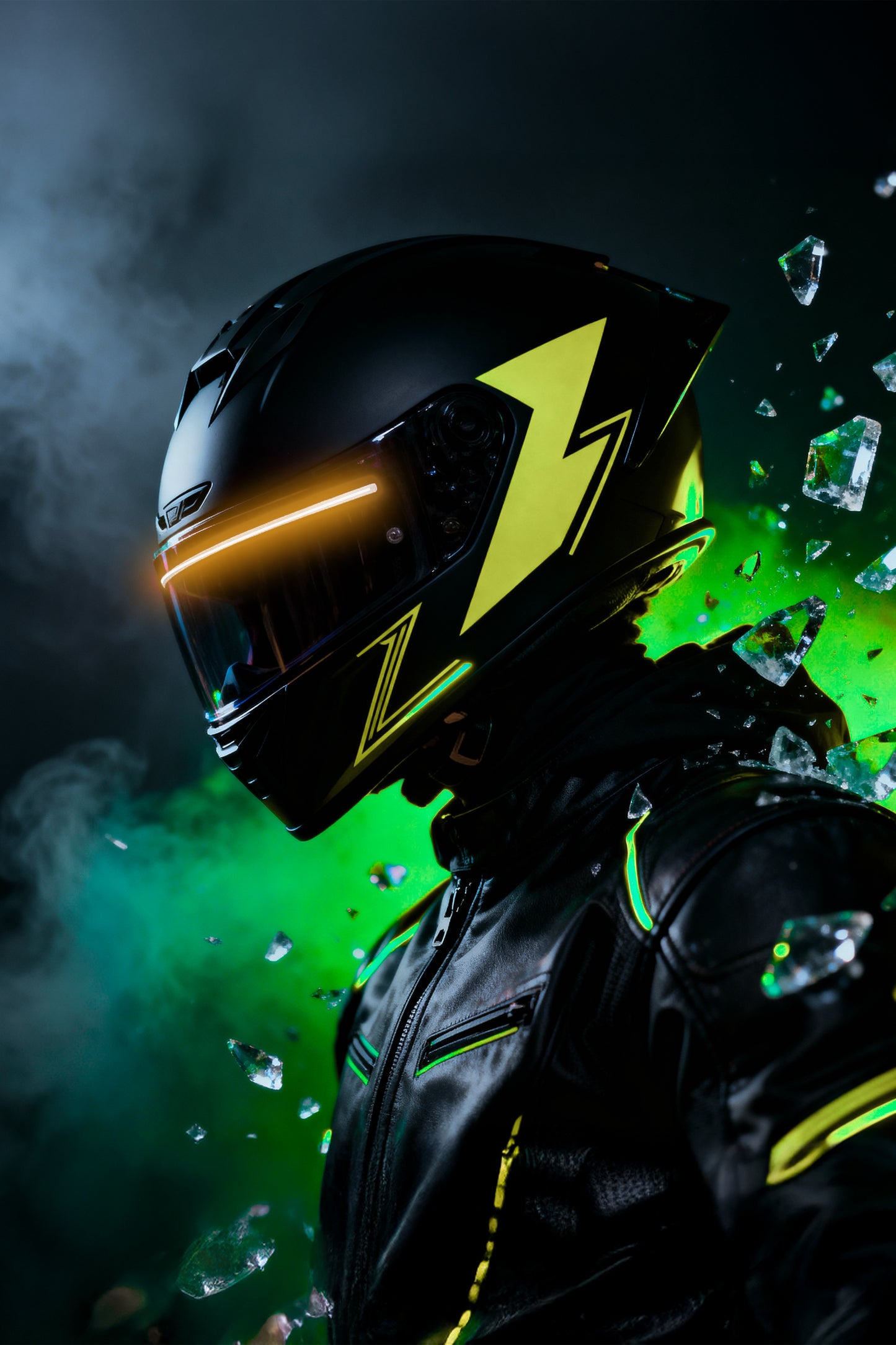 Helmet - Neon Frame