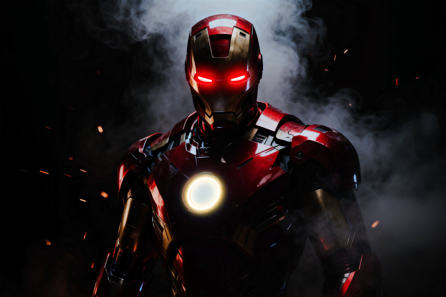 IronMan-Steel skin. Burning core. No hesitation.