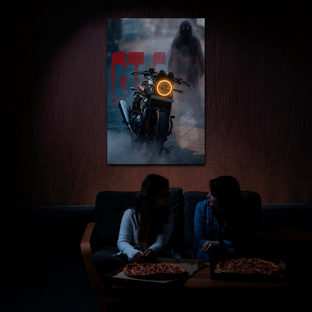 Royal Enfield GT 650 - Neon Frame