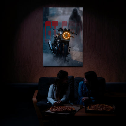 Royal Enfield GT 650 - Neon Frame