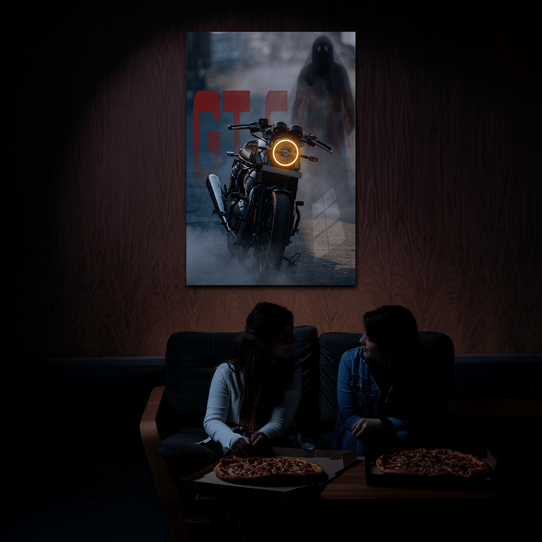 Royal Enfield GT 650 - Neon Frame