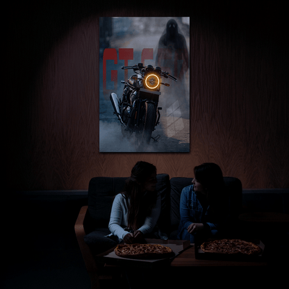 Royal Enfield GT 650 - Neon Frame