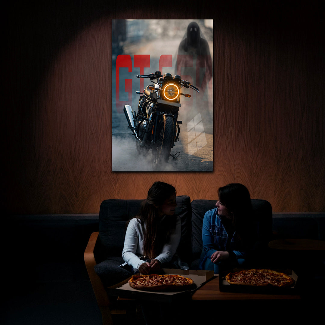 Royal Enfield GT 650 - Neon Frame