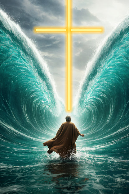 Faith Over Fear  | Neon Acrylic Frame