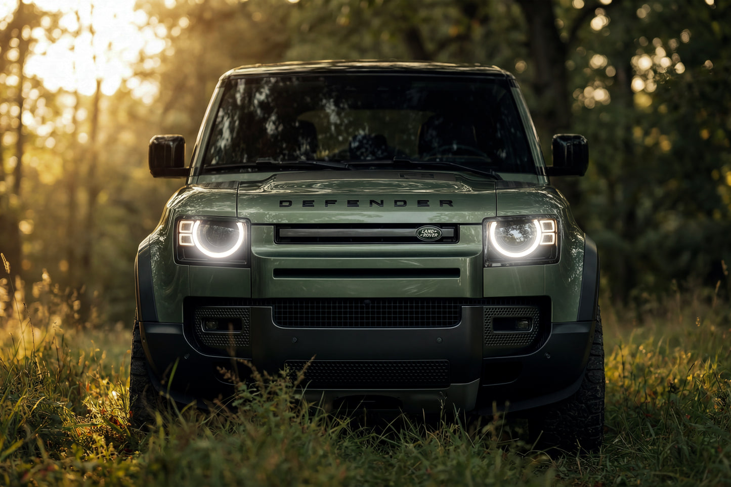 Land Rover Defender - Neon Frame