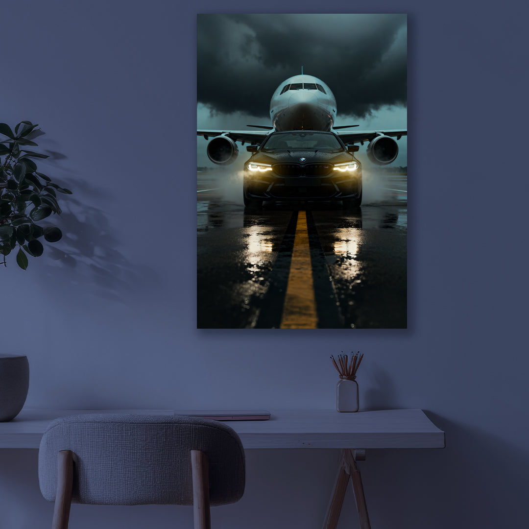 BMW VS Airbus - Neon Frame