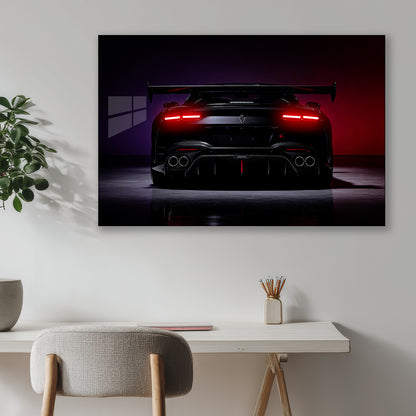 Rear Authority | Brutal Neon Acrylic Frame