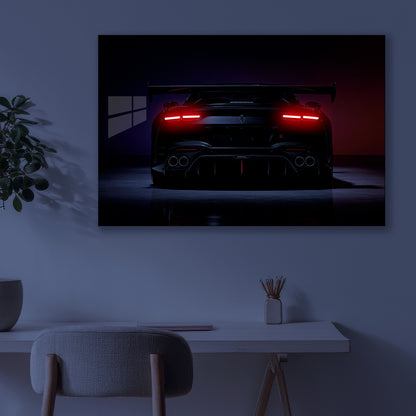 Rear Authority | Brutal Neon Acrylic Frame