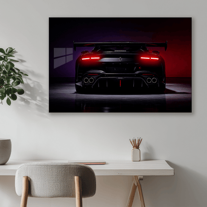 Rear Authority | Brutal Neon Acrylic Frame