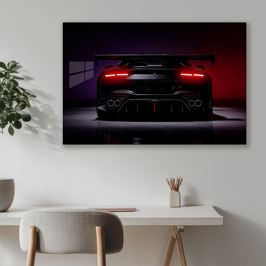 Rear Authority | Brutal Neon Acrylic Frame