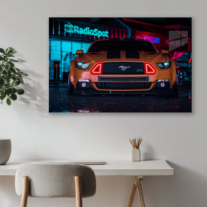 Ford Mustang GT | Neon Acrylic Frame