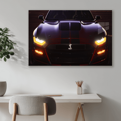 Ford Mustang Shelby GT500 | Neon Acrylic Frame