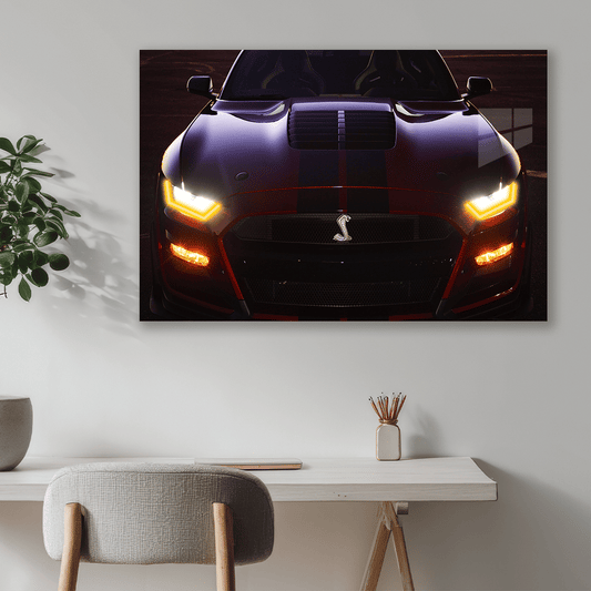 Ford Mustang Shelby GT500 | Neon Acrylic Frame