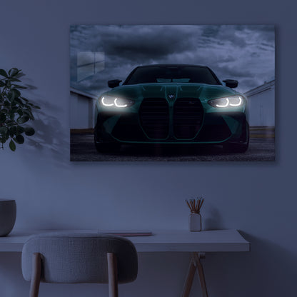 BMW M4 | Neon Acrylic Frame