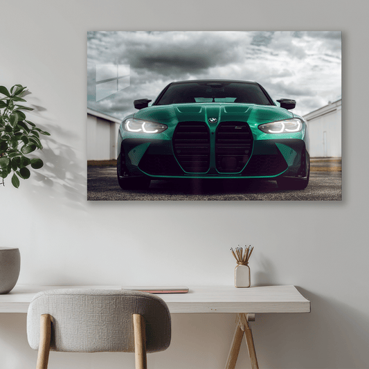 BMW M4 | Neon Acrylic Frame